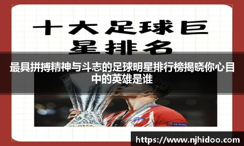 最具拼搏精神与斗志的足球明星排行榜揭晓你心目中的英雄是谁